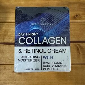 Remedial Pax Day Night Collagen Retinol Cream Anti-Aging Moisturizer 1.85 fl oz